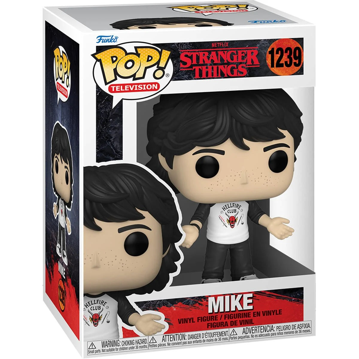 Stranger Things Season 4 Mike Pop! Hasbro